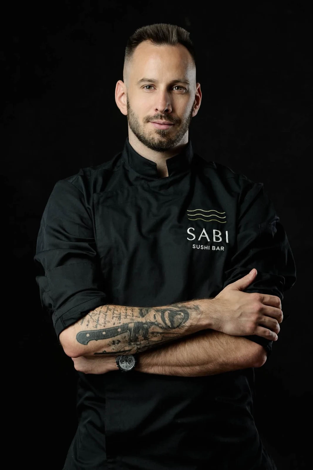 Horváth Gergő, a Sabi Sushi Bar séfje